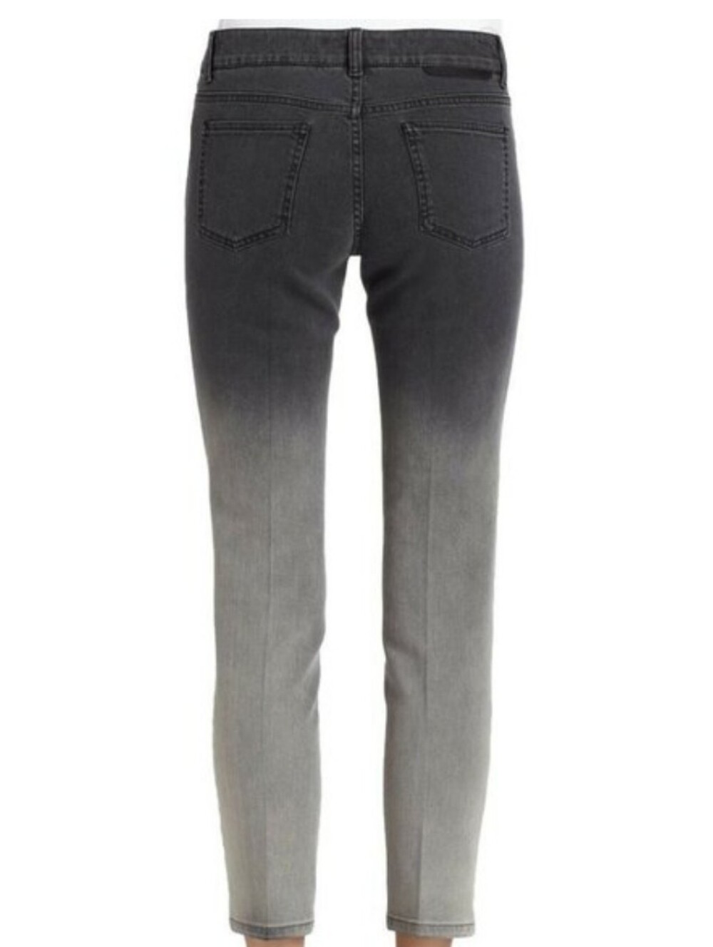 Stella McCartney Black-to-Gray Ombre Skinny Jeans Size 28